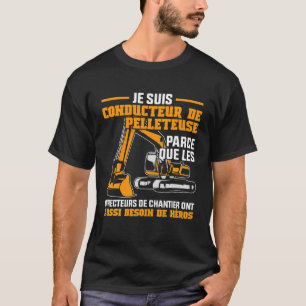 Je Ne Roufle Pas Je Rêve Que Je Suis Un Tracteur [ T-Shirt