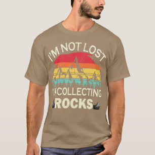 Je ne suis pas perdu je collectionne des roches Vi T-Shirt