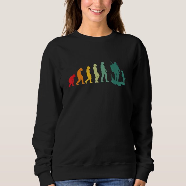 Je Peux Pas J Ai Chasse Hunter Evolution Sweatshirt (Front)