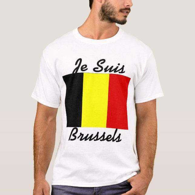 Je Suis Brussels T-Shirt (Front)