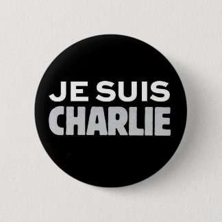 Je Suis Charlie 6 Cm Round Badge