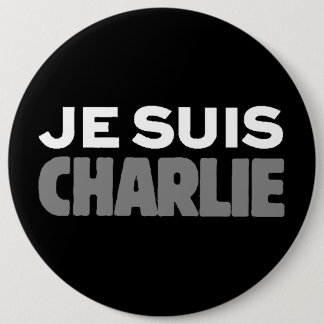 Je Suis Charlie 6 Cm Round Badge