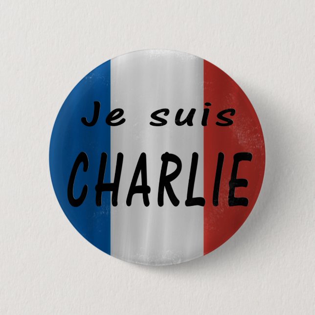 Je suis Charlie badge (Front)