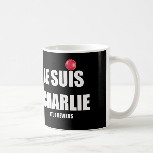 JE SUIS CHARLIE COFFEE MUG (Right)