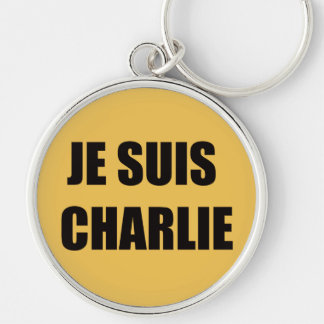 JE SUIS CHARLIE KEY RING