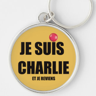 JE SUIS CHARLIE KEY RING