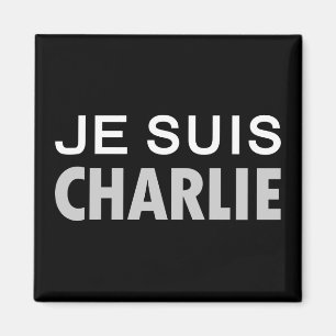 JE SUIS CHARLIE - national unity people Magnet
