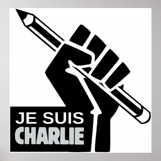 Je suis Charlie Poster (Front)