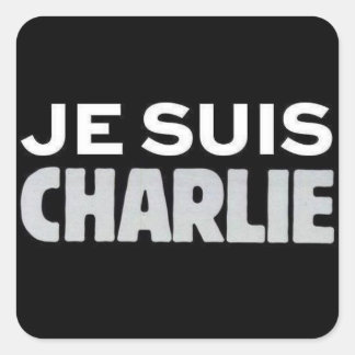 Je Suis Charlie Square Sticker