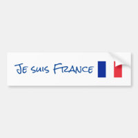 Je suis France Bumper Sticker