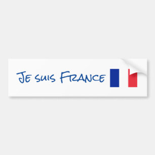Je suis France Bumper Sticker