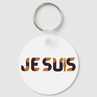 Je Suis - I am Jesus concept Key Ring