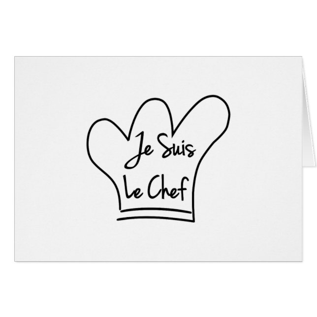 Je Suis Le Chef (Front Horizontal)