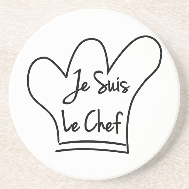 Je Suis Le Chef Coaster (Front)