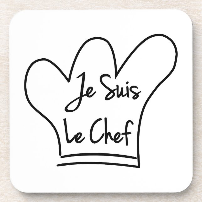 Je Suis Le Chef Coaster (Front)