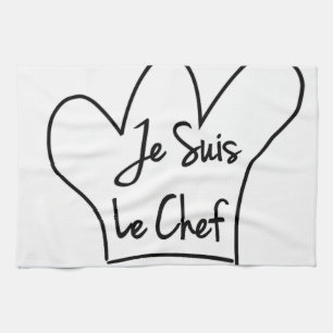 Je Suis Le Chef Tea Towel