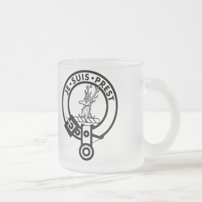 Je Suis Prest 10 oz Frosted Mug (Right)