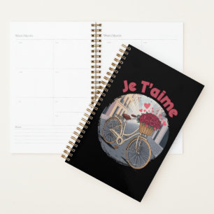 Je T’aime Paris Love Quote Valentine’s Day in Fran Planner