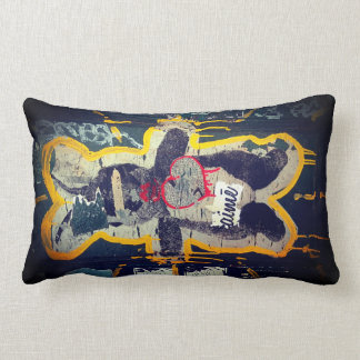Je T'aime Bunny Streetart Pillow