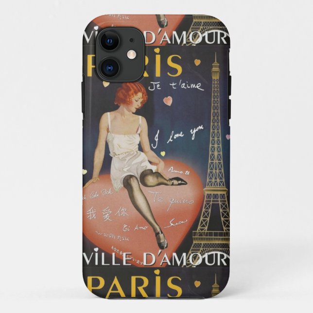 je t'aime Case-Mate iPhone case (Back)