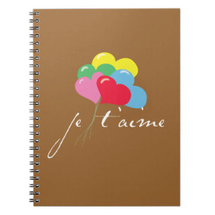 Je' taime (I love you) Notebook