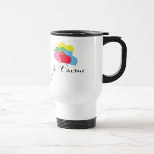 Je' taime (I love you) Travel Mug