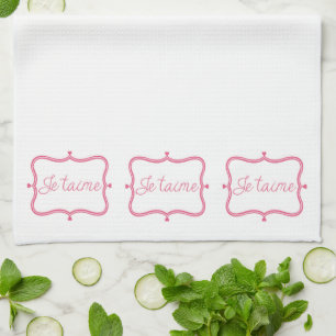 Je Taime Kitchen Towels