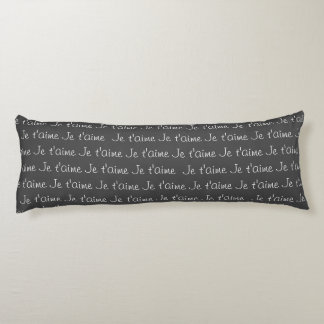 Je t'aime  pillow  I love you in French
