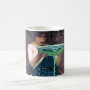 Jealous Circe, John William Waterhouse Coffee Mug