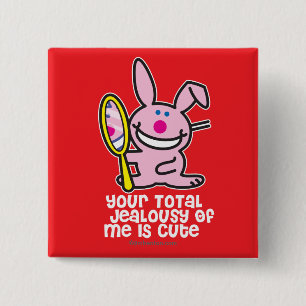 Jealousy 15 Cm Square Badge