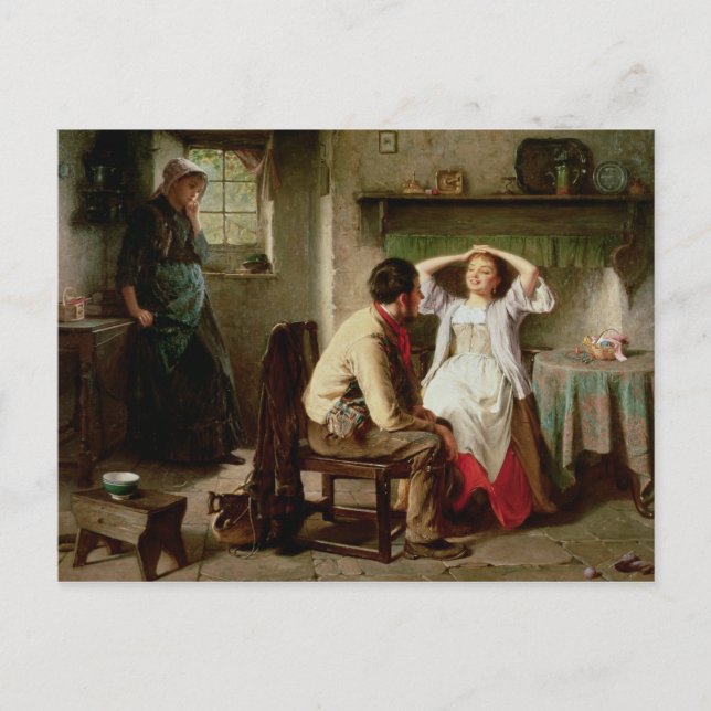 Jealousy and Flirtation Postcard (Front)