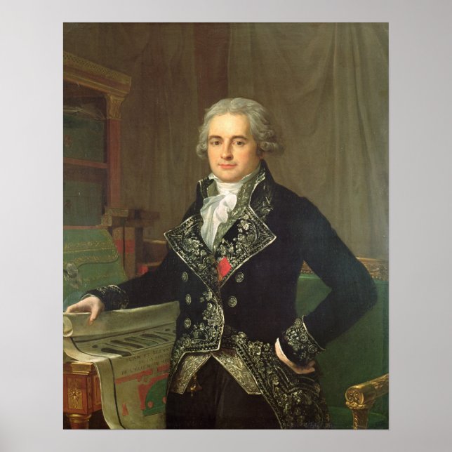Jean Antoine Chaptal  Comte de Chanteloupe Poster (Front)