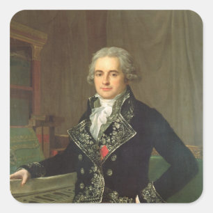 Jean Antoine Chaptal Comte de Chanteloupe Square Sticker