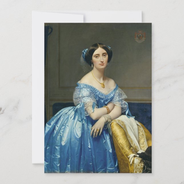 Jean-Auguste-Dominique Ingres - Joséphine-Éléonore Invitation (Front)