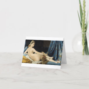 Jean-Auguste-Dominique Ingres -La Grande Odalisque Thank You Card