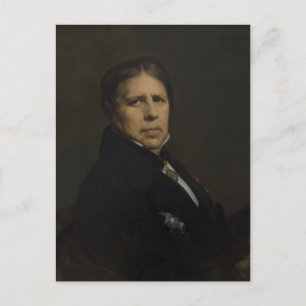 Jean Auguste Dominique Ingres- Self-Portrait Postcard