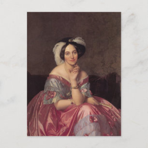 Jean Auguste Ingres Art Postcard