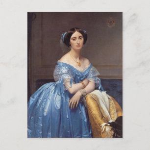 Jean Auguste Ingres Art Postcard