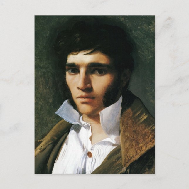 Jean Auguste Ingres Art Postcard (Front)