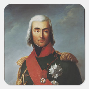 Jean-Baptiste Bessieres Duke of Istria Square Sticker
