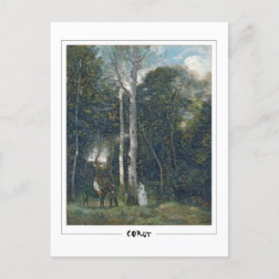 Jean-Baptiste-Camille Corot #1 - Fine Art Postc… Postcard