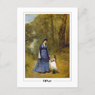 Jean-Baptiste-Camille Corot #226 - Fine Art Pos… Postcard
