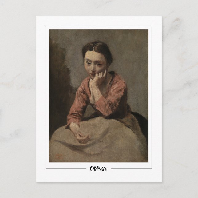 Jean-Baptiste-Camille Corot #244 - Fine Art Pos… Postcard (Front)