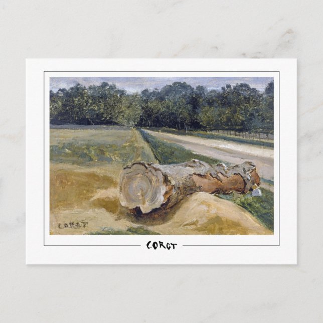 Jean-Baptiste-Camille Corot #369 - Fine Art Pos… Postcard (Front)