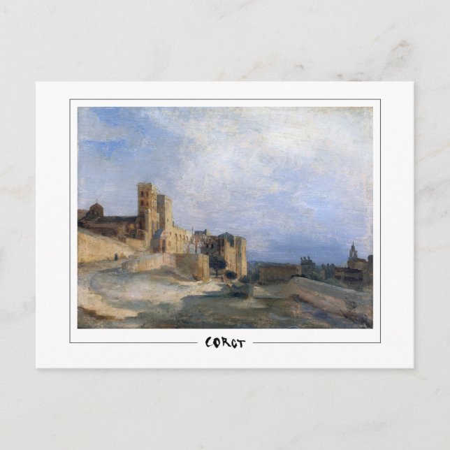 Jean-Baptiste-Camille Corot #373 - Fine Art Pos… Postcard (Front)
