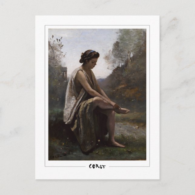 Jean-Baptiste-Camille Corot #394-2 - Fine Art Postcard (Front)