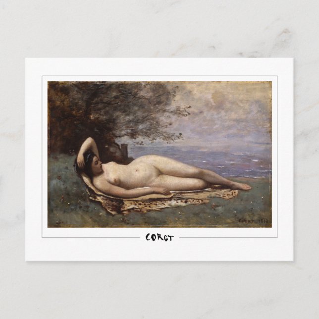 Jean-Baptiste-Camille Corot #620 - Fine Art Postcard (Front)