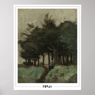 Jean-Baptiste-Camille Corot Art Poster #2-2