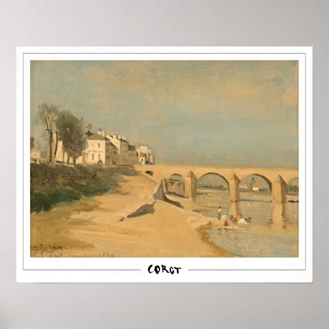 Jean-Baptiste-Camille Corot Art Poster #442-2 (Front)