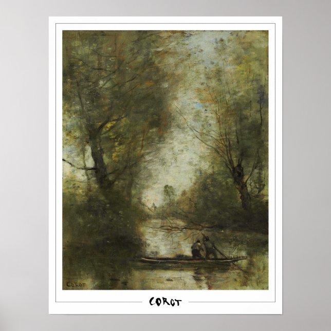 Jean-Baptiste-Camille Corot Art Poster #512 (Front)